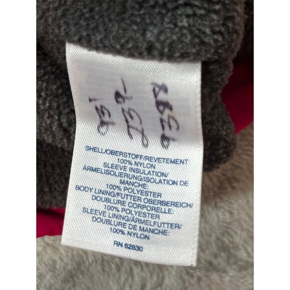 Lands End Kids L 14 Purple & Pink Waterproof Windproof Squall Parka Jacket Nylon - Picture 8 of 14